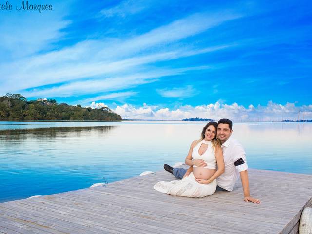 Ensaio Gestante de Linda e doce espera por Alice!