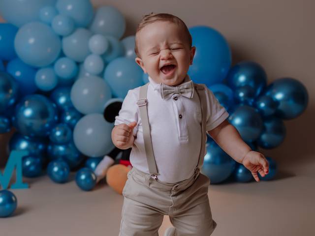 Smash the Cake de 1 aninho de Miguel