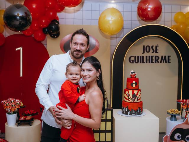 Cobertura de eventos infantis  de 2 anos de José Guilherme