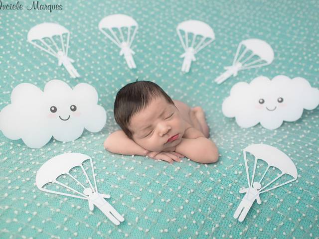 Ensaio newborn de Benjamin, 8 dias