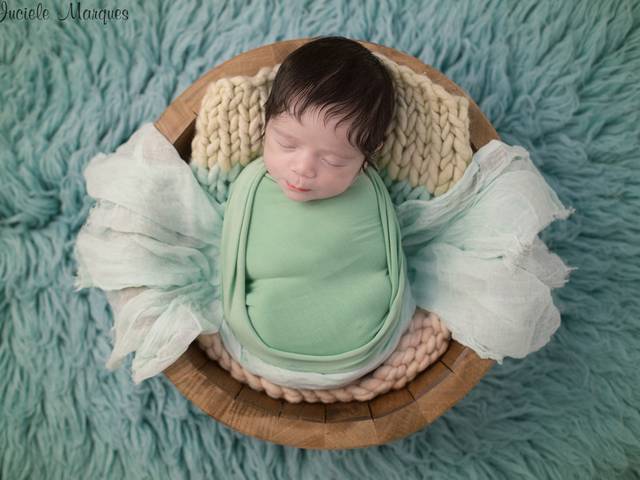 Ensaio newborn de Benício