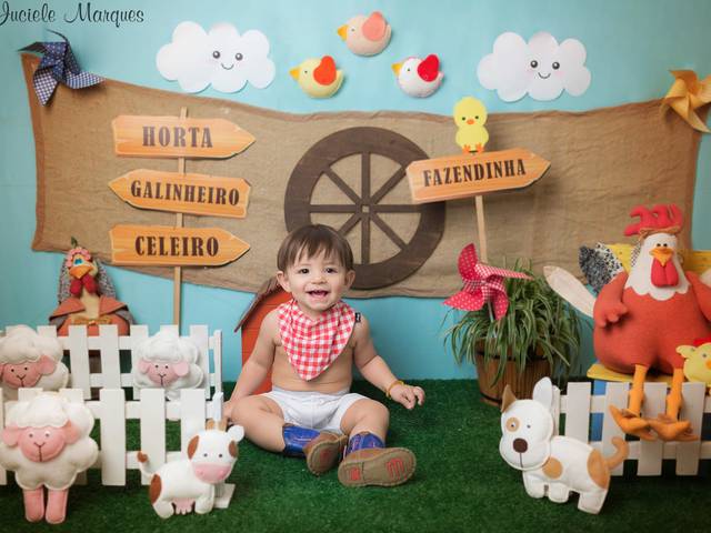 Smash the Cake de Benjamin, 1 aninho