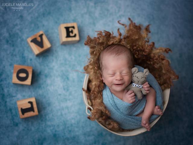 Ensaio newborn de Anthony