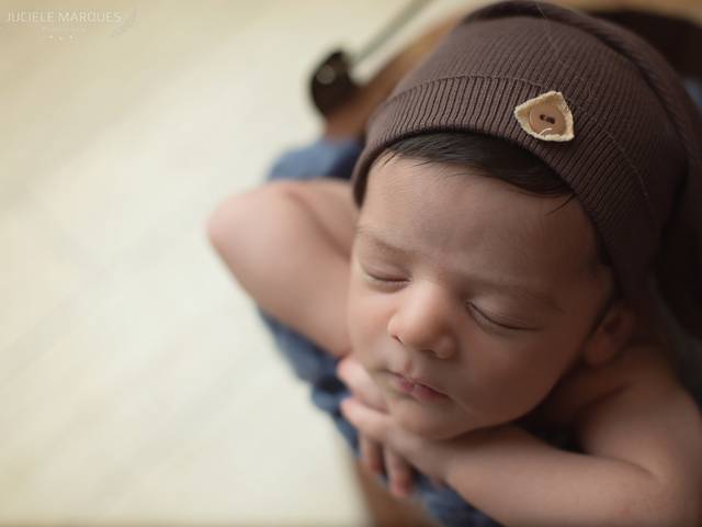 Ensaio newborn de Miguel