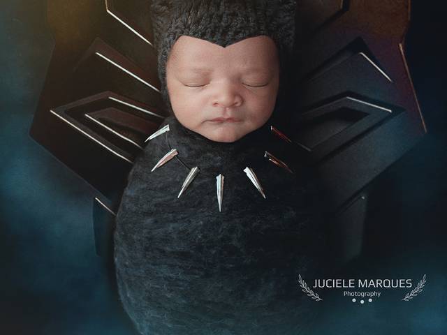 Ensaio newborn de João Salomão