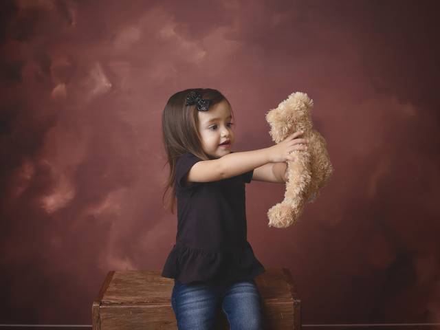 Ensaio Infantil de Sofia fez 2 aninhos