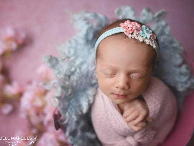 Ensaio newborn de Maria Luísa