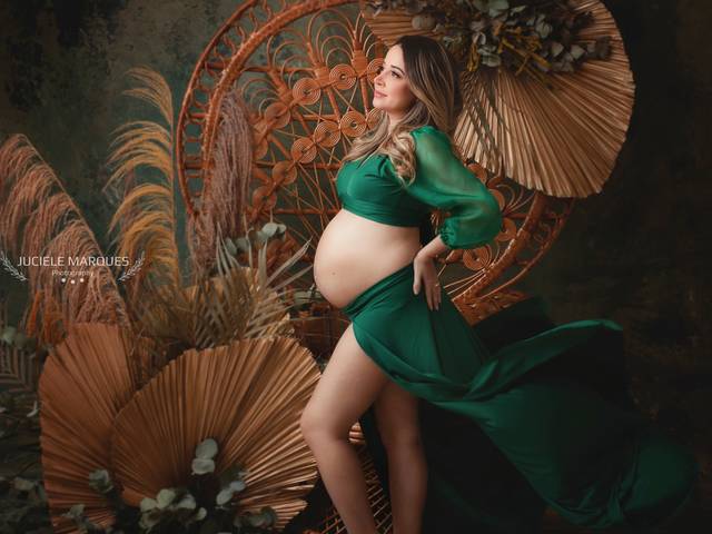 Ensaio Gestante de Doce espera