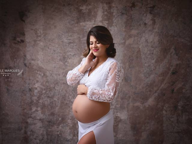 Ensaio Gestante de   Doce espera!