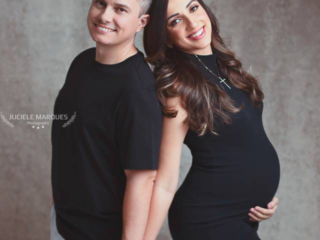 Ensaio Gestante de Linda espera