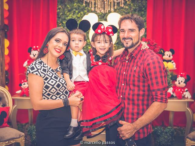 Infantil de Heitor fez 3 Heloá fez 5