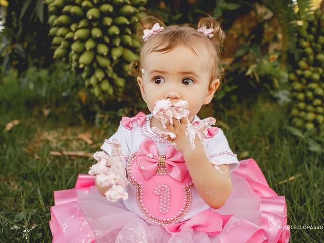 Infantil de Ensaio Smash Júlia