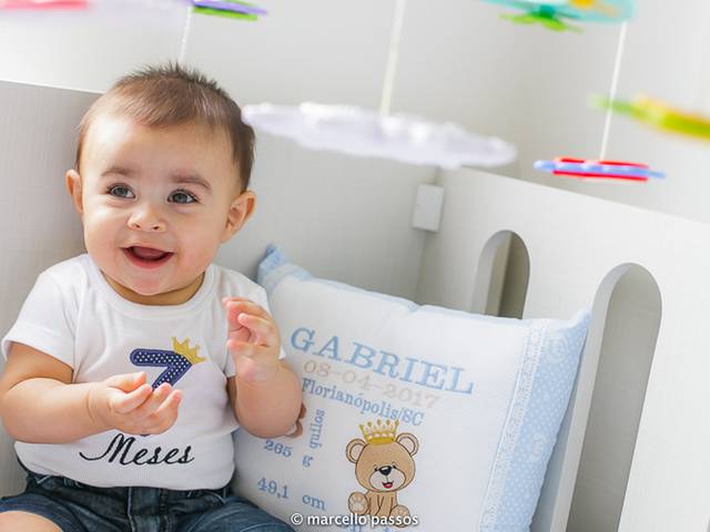 Infantil de 7 Mes Gabriel