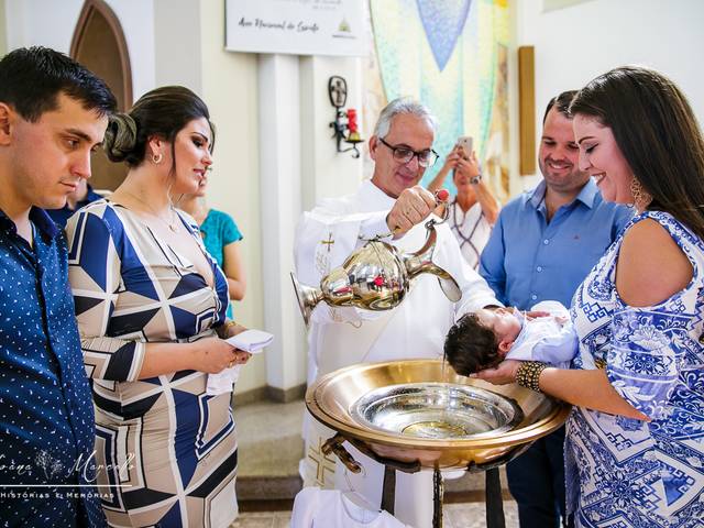 Infantil de Batismo de Joao Pedro