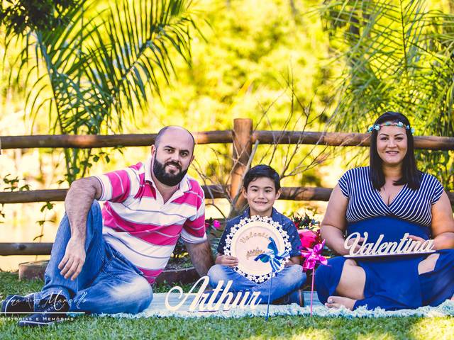 Gestante de Doce Espera de Valentina