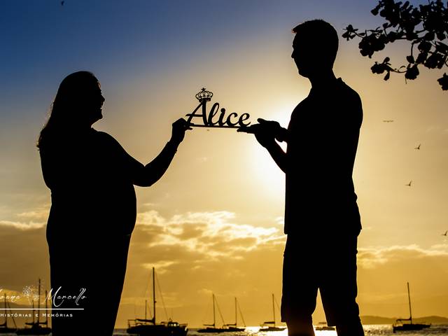 Gestante de Doce Espera de Alice