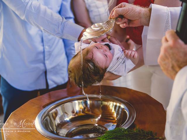 Infantil de Batismo Davi Lucca