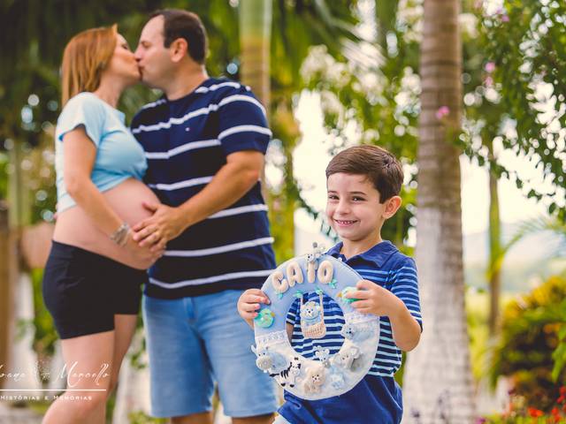 Gestante de Doce Espera de Caio