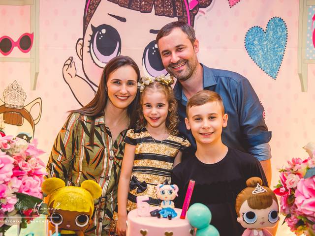 Infantil de Aniversario  5 Anos Yasmin