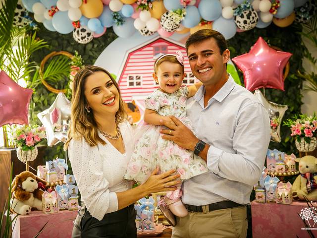 Infantil de Aniversario Infantil  | 1 Aninho Cecilia Vitória