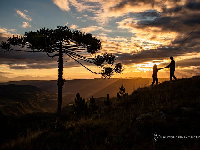 Sessão Pré-Casamento de Pré Casamento Na Serra Catarinense | Janaina e Wagner