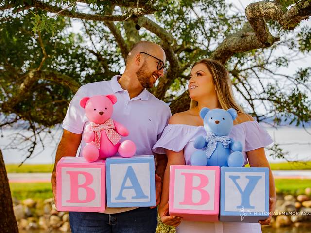 Gestante de Ensaio Revelacao  | Doce Espera de Liam