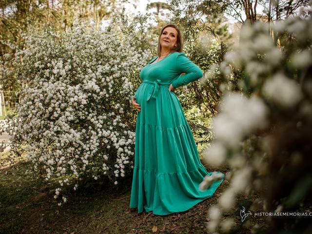 Gestante de Ensaio Gestante | Doce Espera de Benjamim