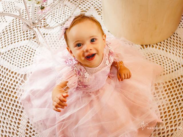 Infantil de Aniversario Infatil | 1 Ano Marina