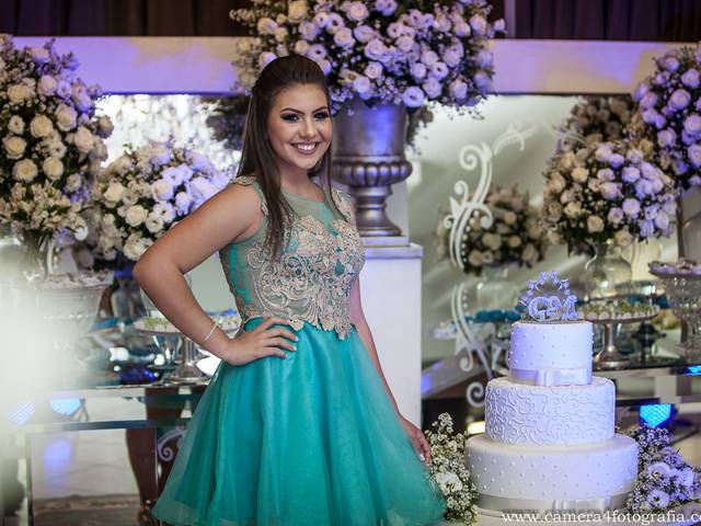Aniversários de Clara Moraes - 15 Anos
