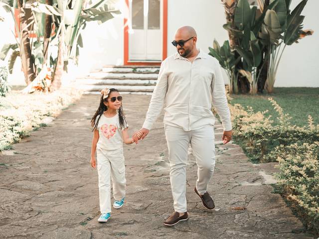 Ensaios Família  de Ensaio Jeferson e Filha