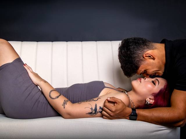 Pré-Wedding de Ensaio de Estúdio do Casal Belle e Lucas