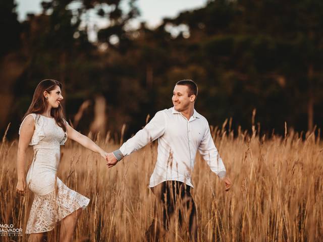 Pré-Wedding de Ensaio Pré-Wedding na Cachoeira Formosa | Gabrielen & Matheus