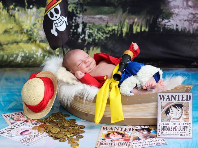 Acompanhamento meninos de One Piece 