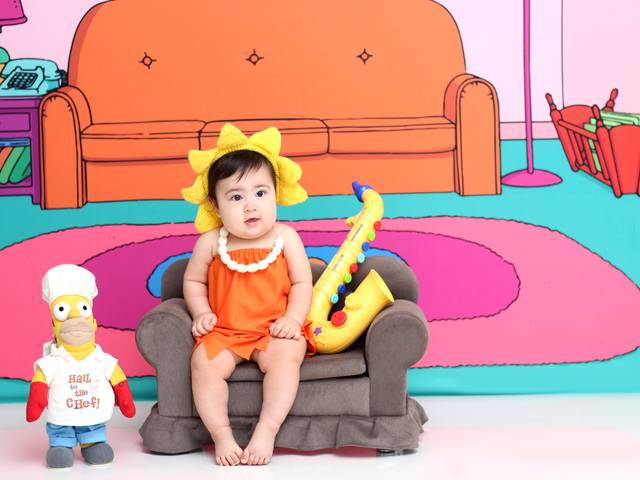 Acompanhamento meninas de Simpsons 