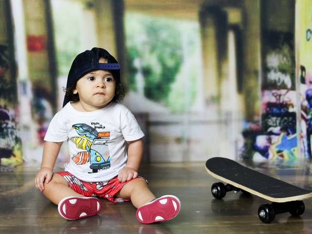 Acompanhamento meninos de Skatista 