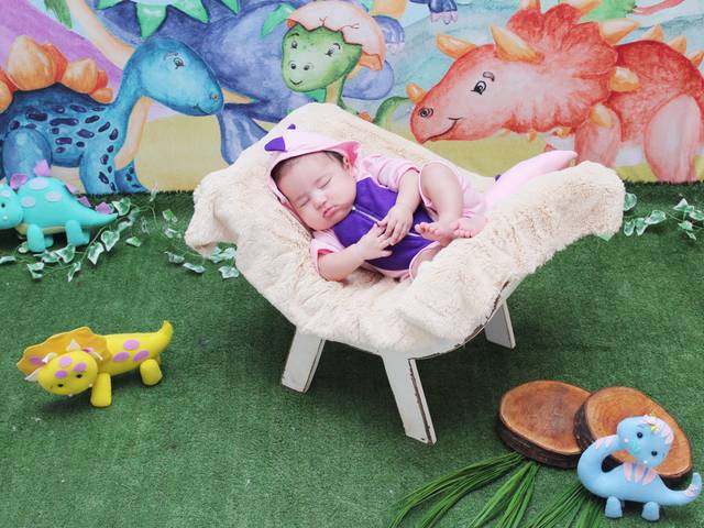 Acompanhamento meninas de Dinossauro 