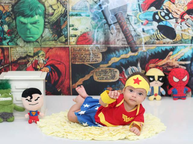 Acompanhamento meninas de Mulher maravilha 