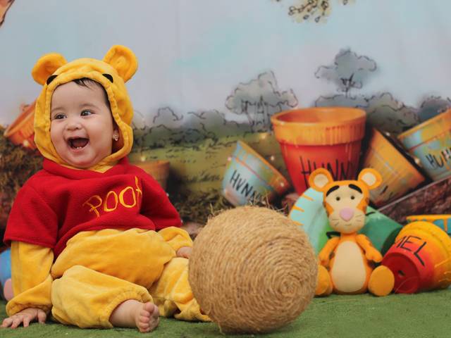 Acompanhamento meninas de Ursinho Pooh 