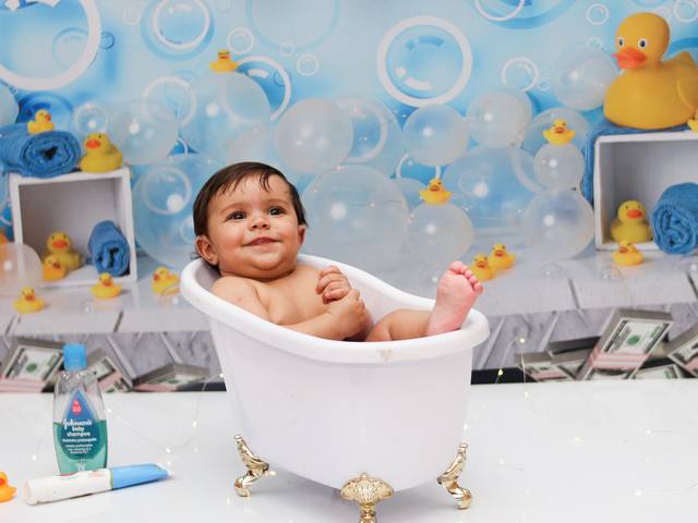 Acompanhamento meninos de Hora do banho 