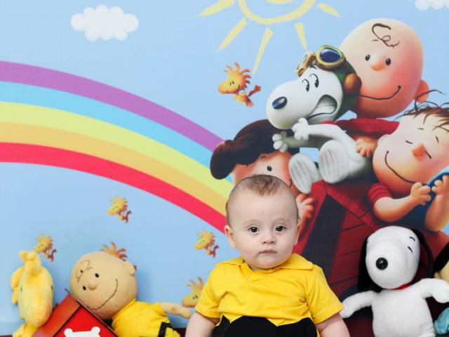 Acompanhamento meninos de Snoopy 