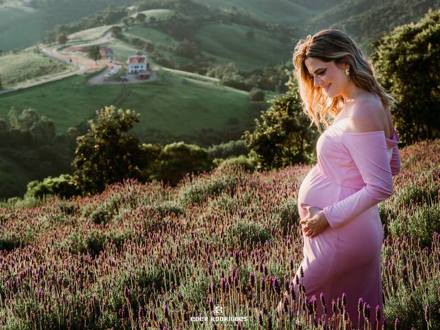 Fotografia Gestante de Priscila e Filipi + Benício