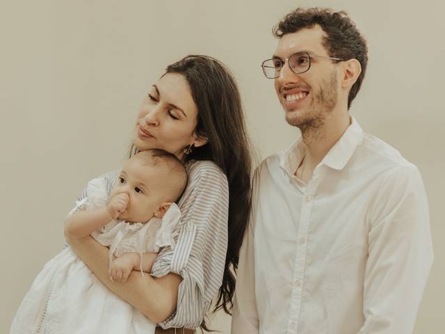 Família de batizado da Catarina