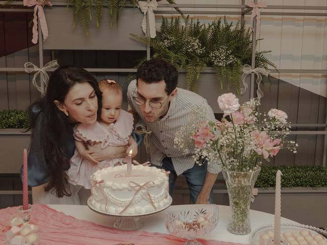 Família de aniversário 1 aninho