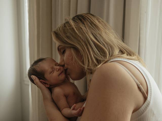Família de primeiros dias (newborn)