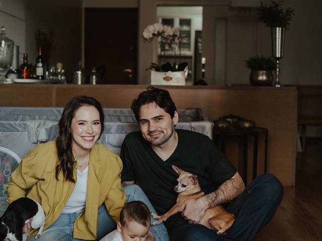 Família de Primeiro dia das mães da Laura
