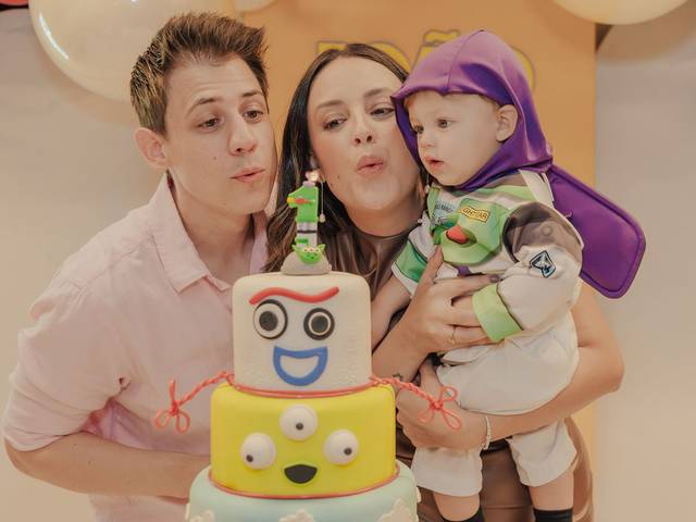 Família de Um aninho do João