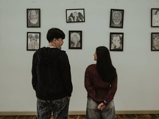 Casal de ensaio urbano