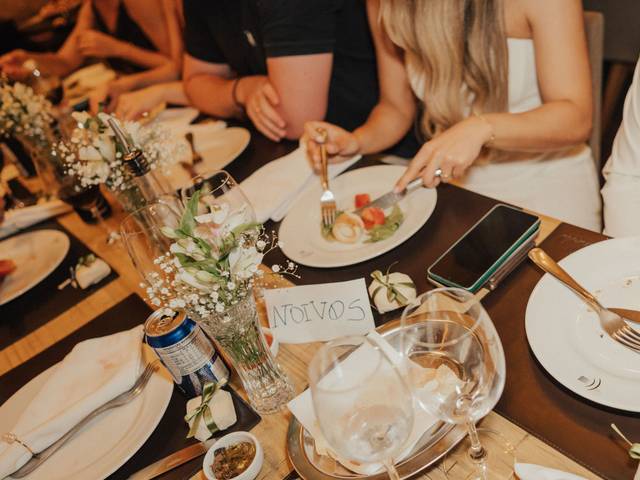 Casal de casamento Mylena e Matheus