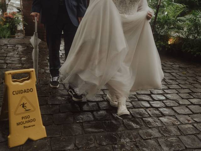 Casal de casamento intimista - cafe colibri