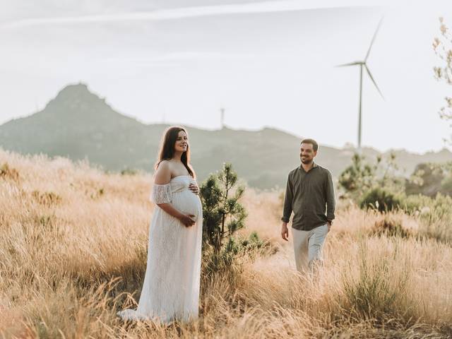 Grávida de Sessão Pré Natal - Sónia e Pedro